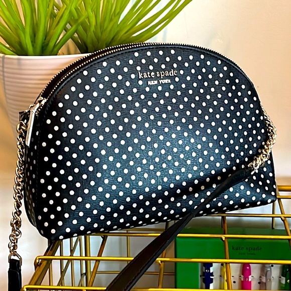 kate spade Handbags - Kate Spade Dome Black Shoulder Bag EUC